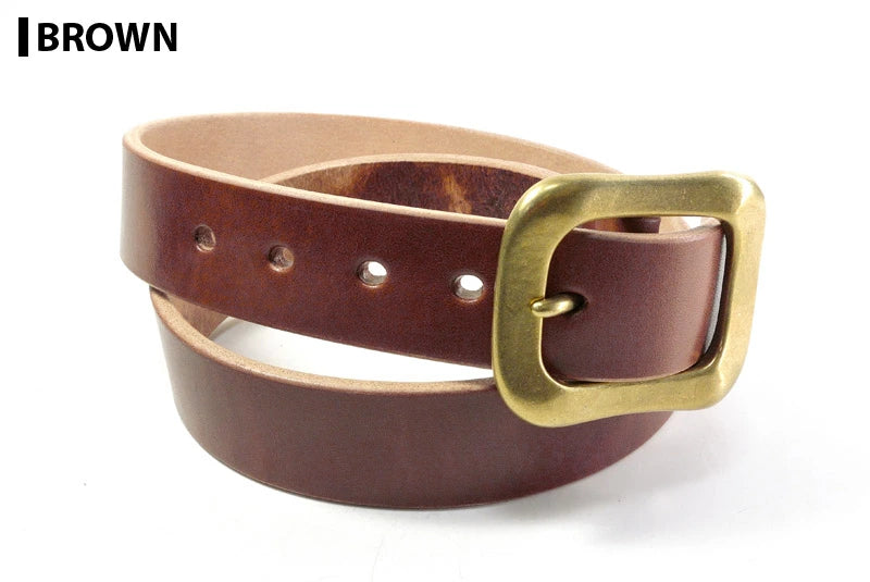 サムライクラフト BL-1 ギャリソンベルト 無地 ベーシック ベンズレザー 5.5mm厚