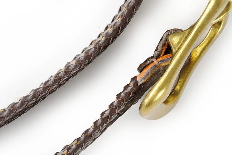 サムライクラフト BL-1 レザーベルト  エレファントスキンレザー ダブルステッチ