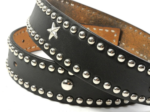 サムライクラフト BL-1 レザーベルト ベンズレザー スタッズ スター