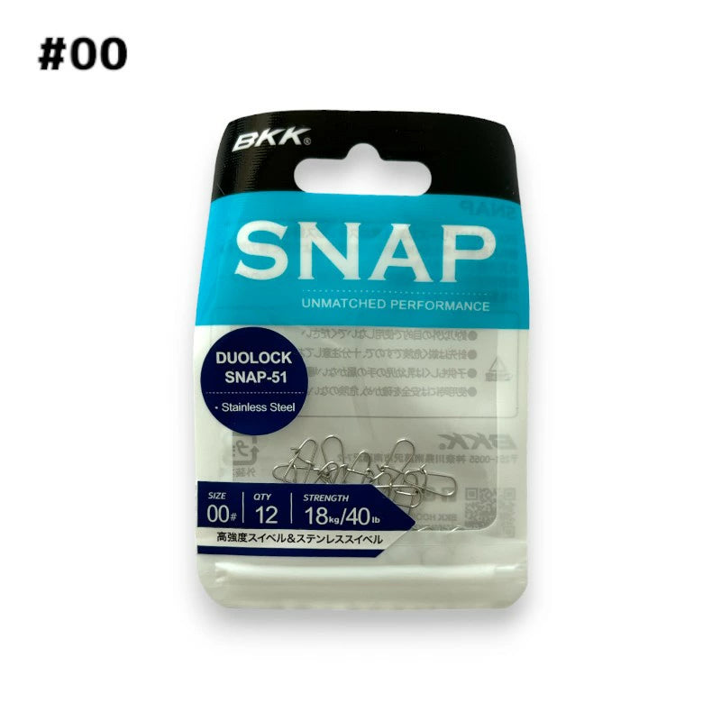 【BKK】 ビーケーケー DUOLOCK SNAP SWIVEL-51 デュオロックスナップ bkk-dls-51