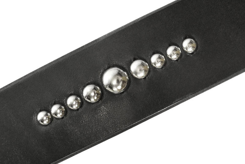 サムライクラフト BL-1 レザーベルト ベンズレザー スタッズ ニッケルシルバー