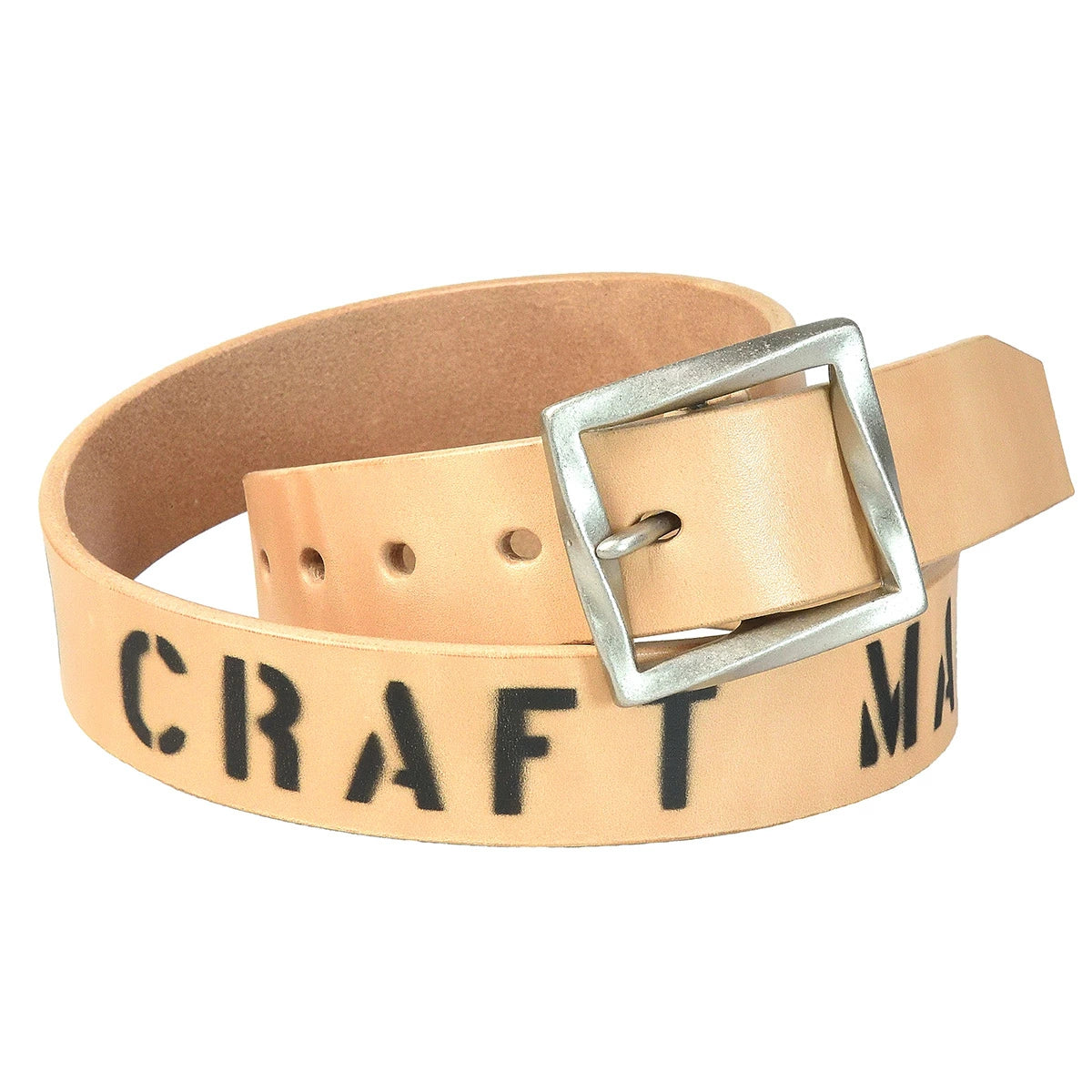 サムライクラフト BL-1 レザーベルト タイプ2 ベンズレザー SAMURAI CRAFT MAHOROBA ステンシルプリント