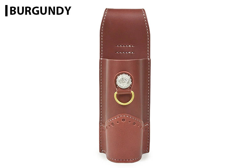 サムライクラフト 熊撃退スプレーホルダー メダリオンオーバーレイ 厚革ヌメ オイルレザー