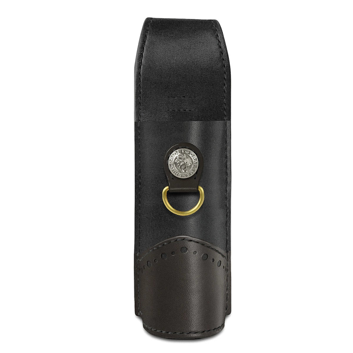 サムライクラフト 熊撃退スプレーホルダー メダリオンオーバーレイ 厚革ヌメ オイルレザー