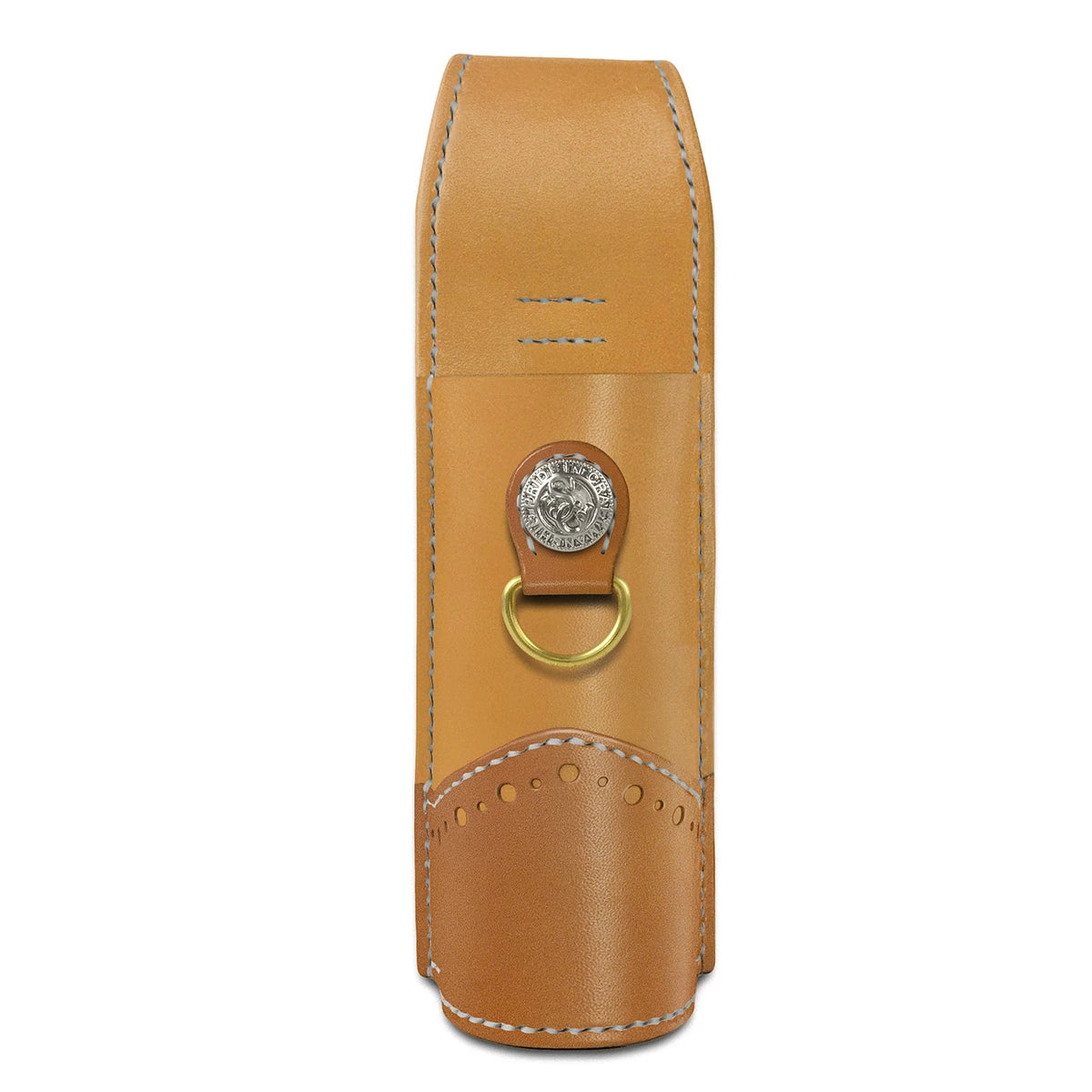 サムライクラフト 熊撃退スプレーホルダー メダリオンオーバーレイ 厚革ヌメ オイルレザー