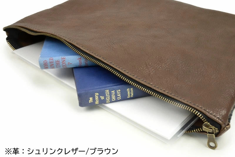 サムライクラフト クラッチバッグ サドルレザー オイルレザー 厚革ヌメ