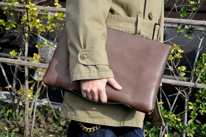 サムライクラフト クラッチバッグ サドルレザー オイルレザー 厚革ヌメ