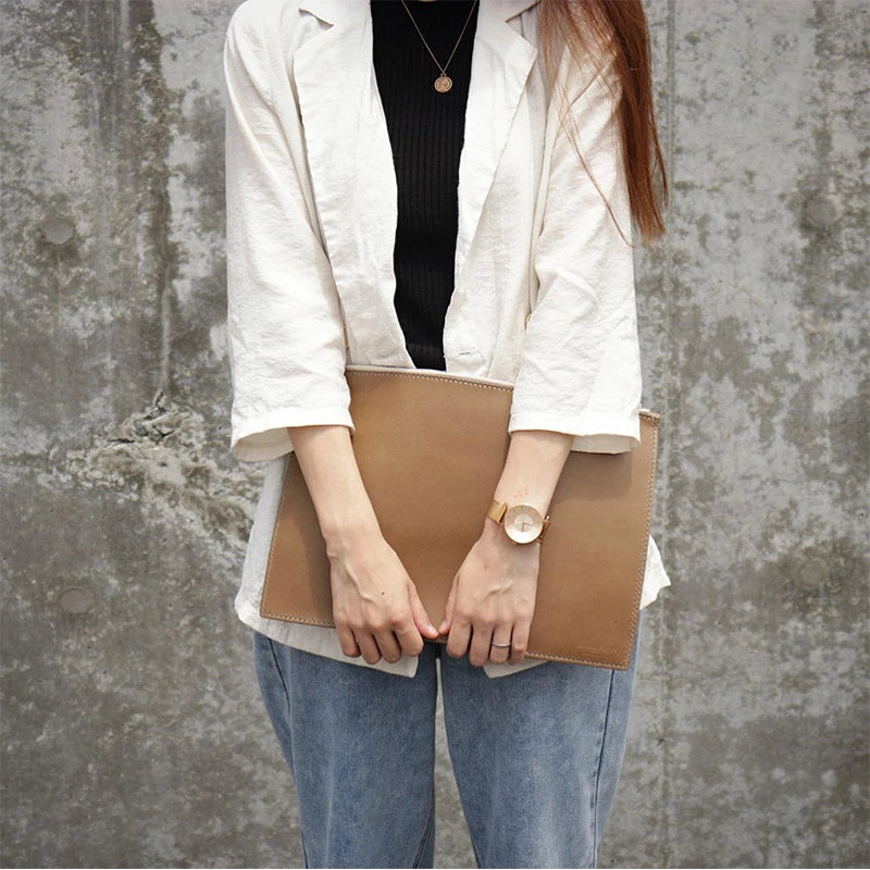 サムライクラフト クラッチバッグ オイルレザー A4