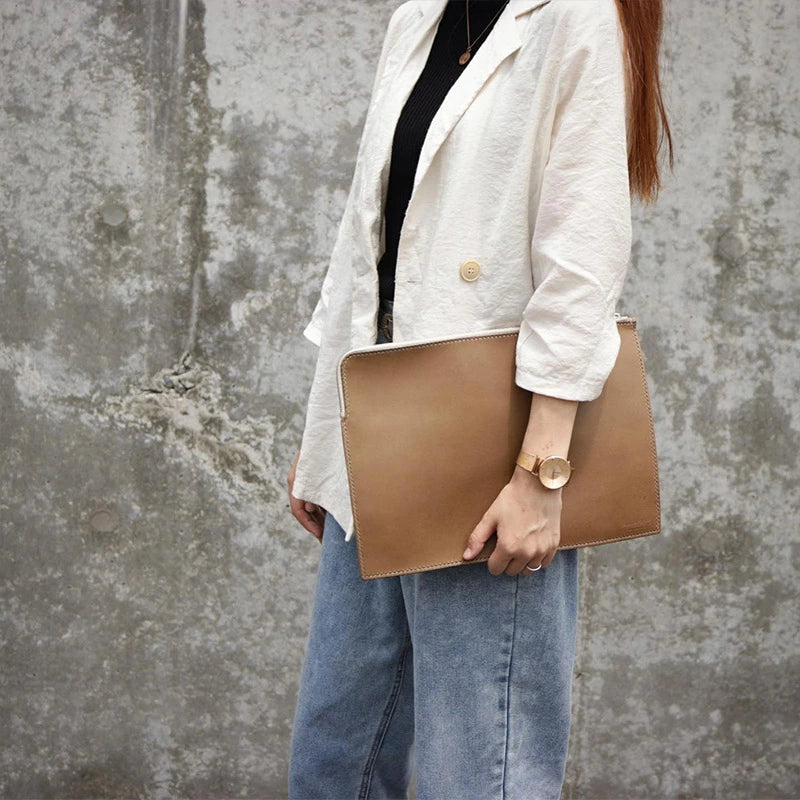 サムライクラフト クラッチバッグ オイルレザー A4