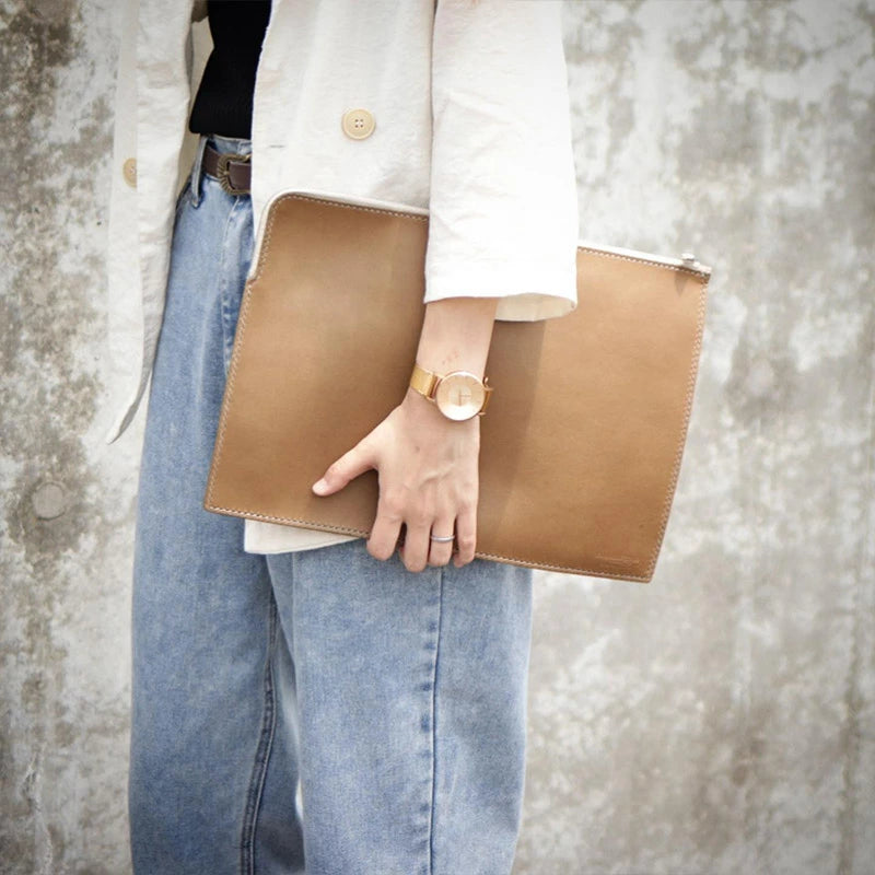 サムライクラフト クラッチバッグ オイルレザー A4