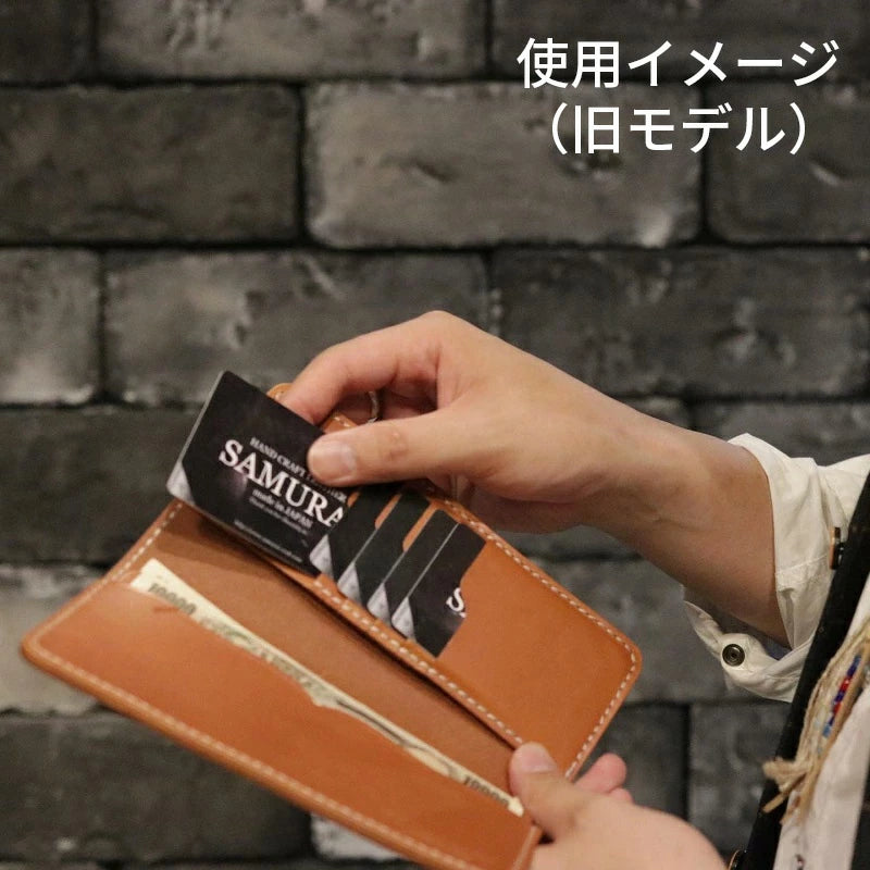 サムライクラフト コンペテントウォレット オイルレザー
