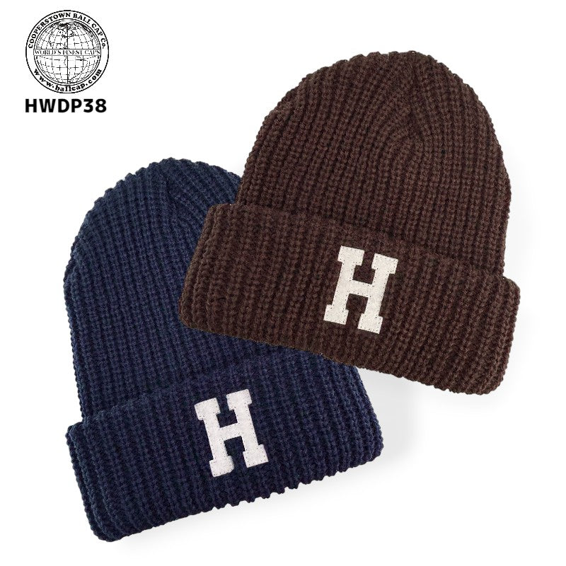 クーパーズタウンボールキャップ HWDP38  ハリウッド スターズ「H」ワッペン