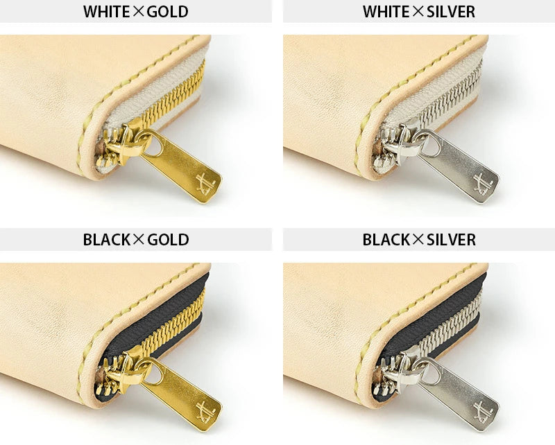 サムライクラフト ラウンドファスナー ロングウォレット タイプ1 エレファントレザー ウォレットチェーン対応