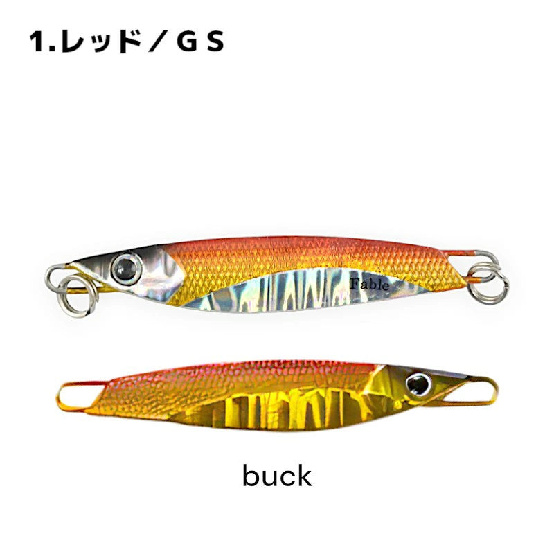 フォレスト Fable ファブル 14g 55mm トラウト専用ジグ 非対称デザイン ルアー fable14