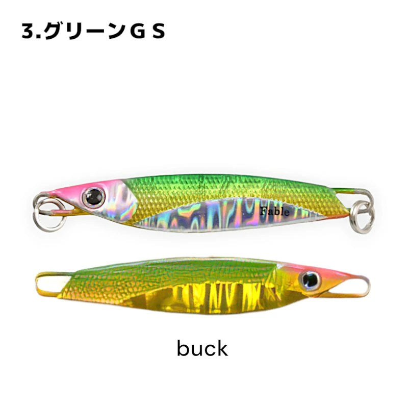 【FOREST】 フォレスト Fable ファブル 14g 55mm トラウト専用ジグ 非対称デザイン ルアー