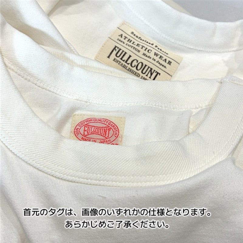FULLCOUNT フルカウント 5222L-20Aフラットシーム ヘビーウェイト ロング Tシャツ