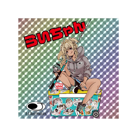 J Like Product ジェイライクプロダクト フィッシュアート よんぱちシール らいちゃん 限定品
