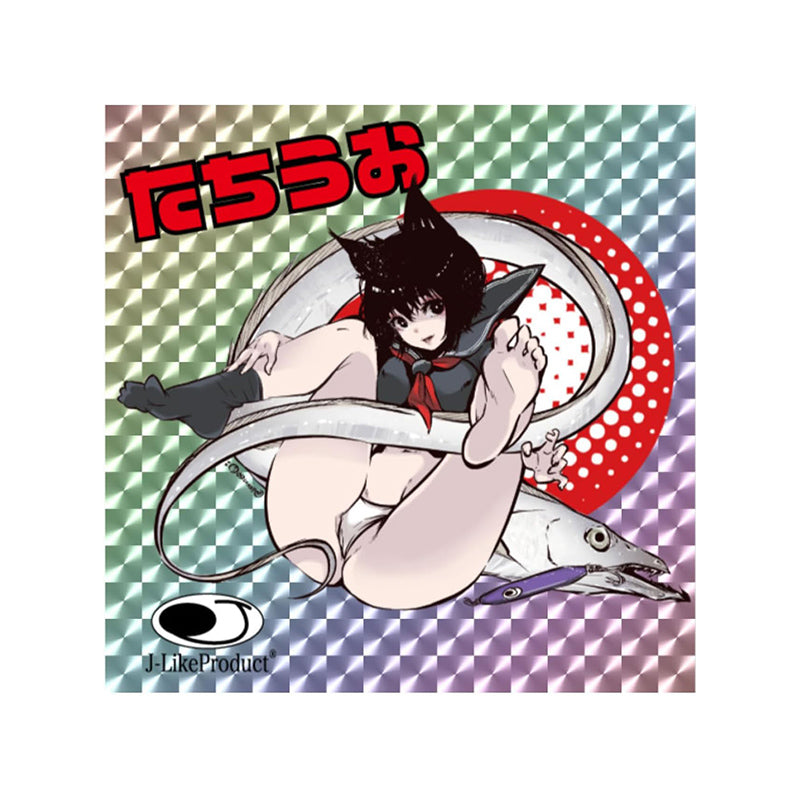 J Like Product ジェイライクプロダクト フィッシュアート よんぱちシール たちうお 限定品