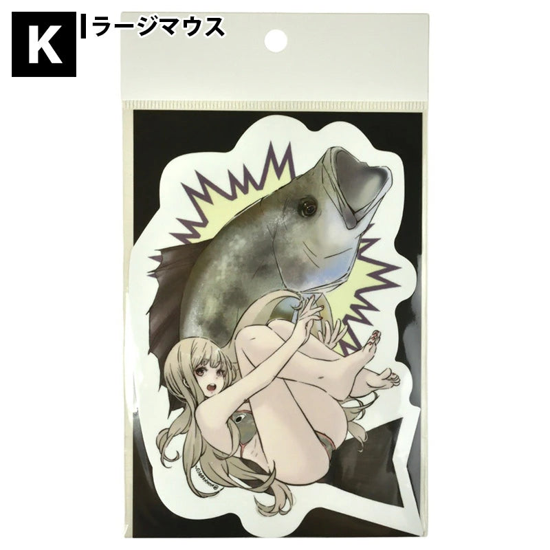 ジェイライクプロダクト @honne_69 フィッシュアートステッカー