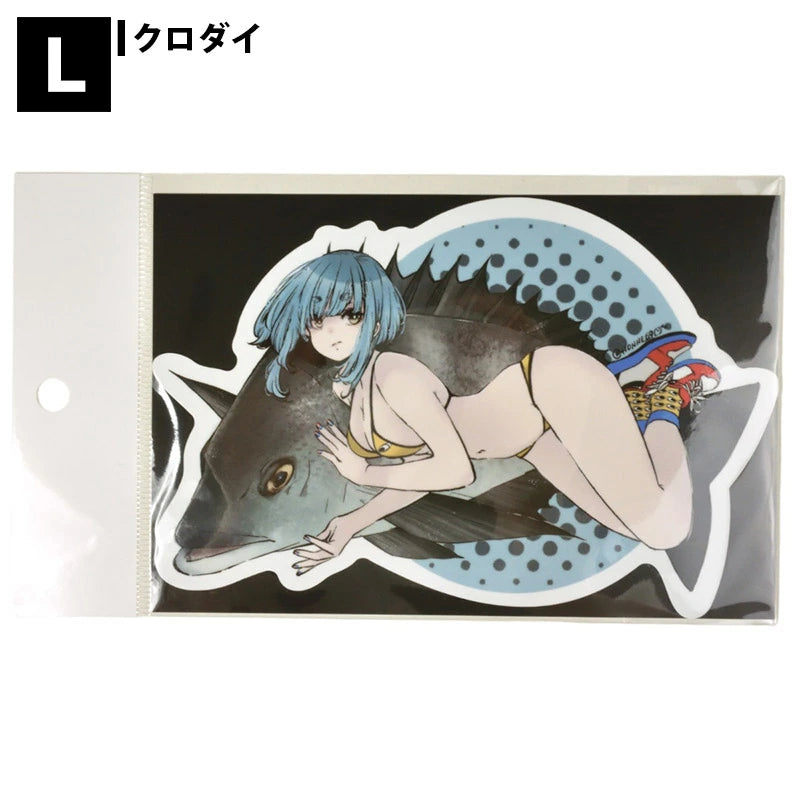 ジェイライクプロダクト @honne_69 フィッシュアートステッカー