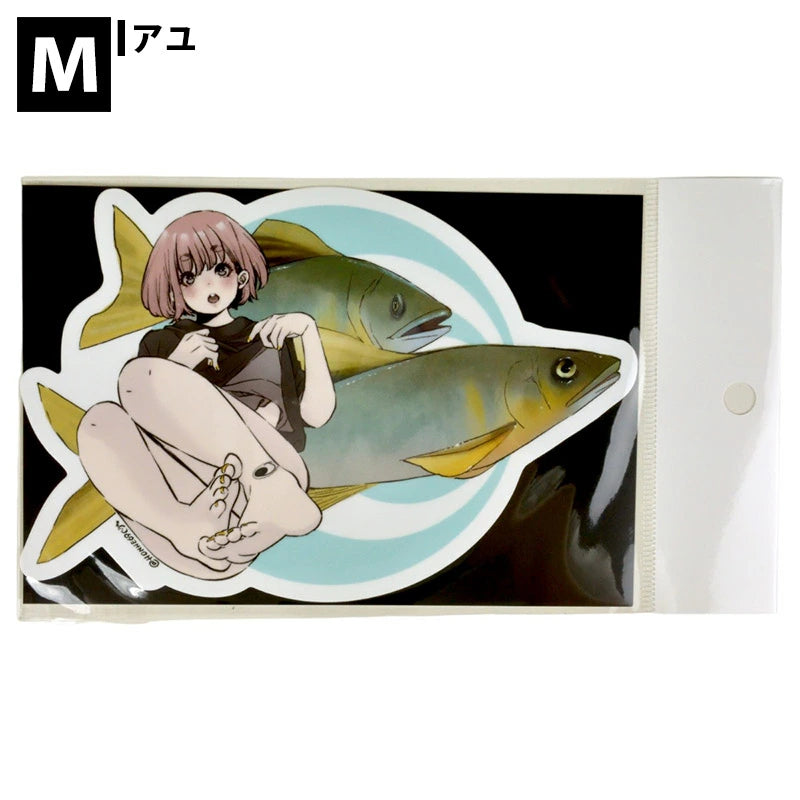 ジェイライクプロダクト @honne_69 フィッシュアートステッカー