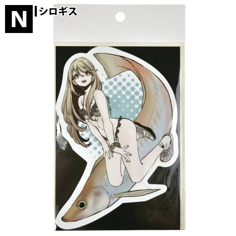 ジェイライクプロダクト @honne_69 フィッシュアートステッカー