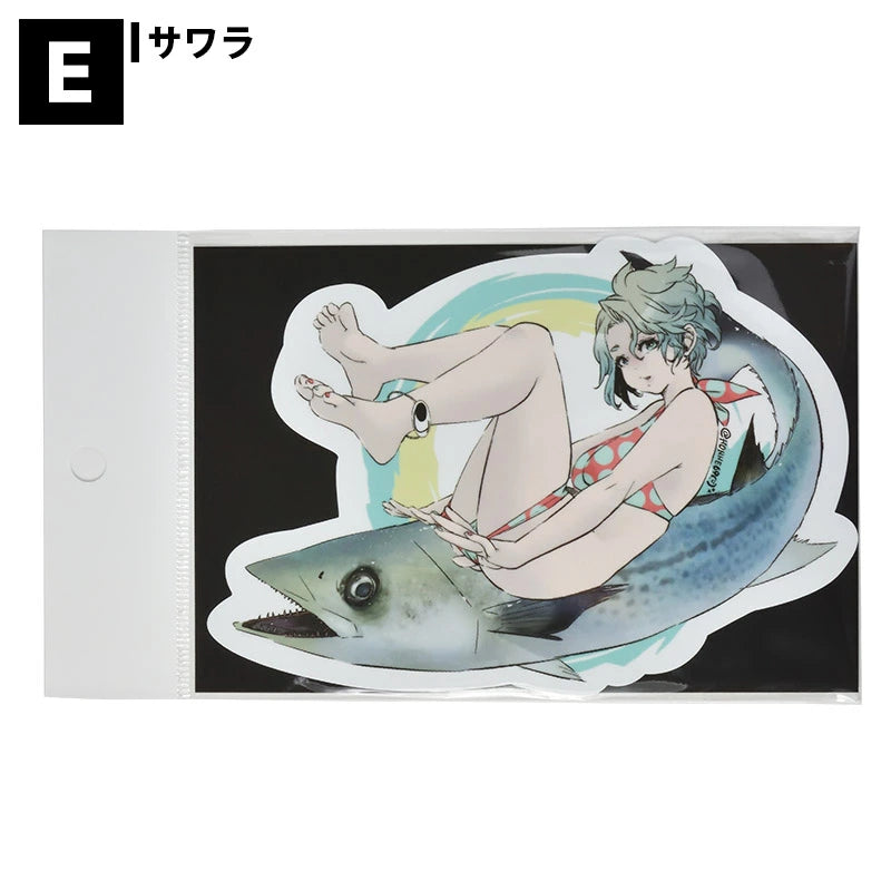 ジェイライクプロダクト @honne_69 フィッシュアートステッカー