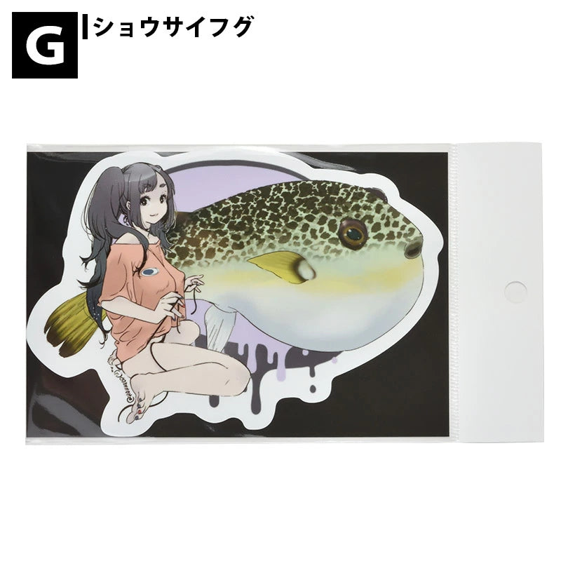 ジェイライクプロダクト @honne_69 フィッシュアートステッカー