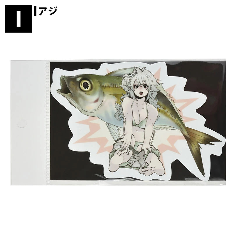 ジェイライクプロダクト @honne_69 フィッシュアートステッカー