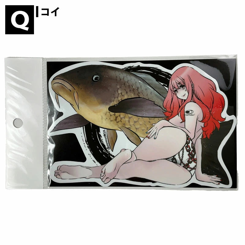 ジェイライクプロダクト @honne_69 フィッシュアートステッカー