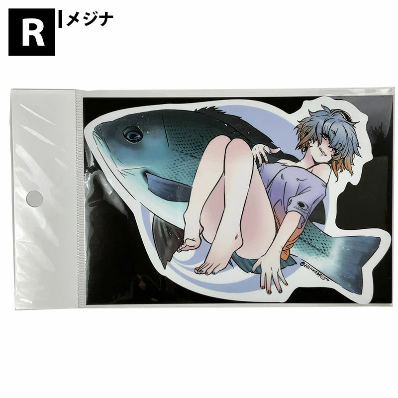 ジェイライクプロダクト @honne_69 フィッシュアートステッカー