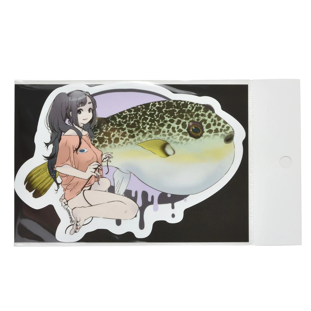 ジェイライクプロダクト @honne_69 フィッシュアートステッカー