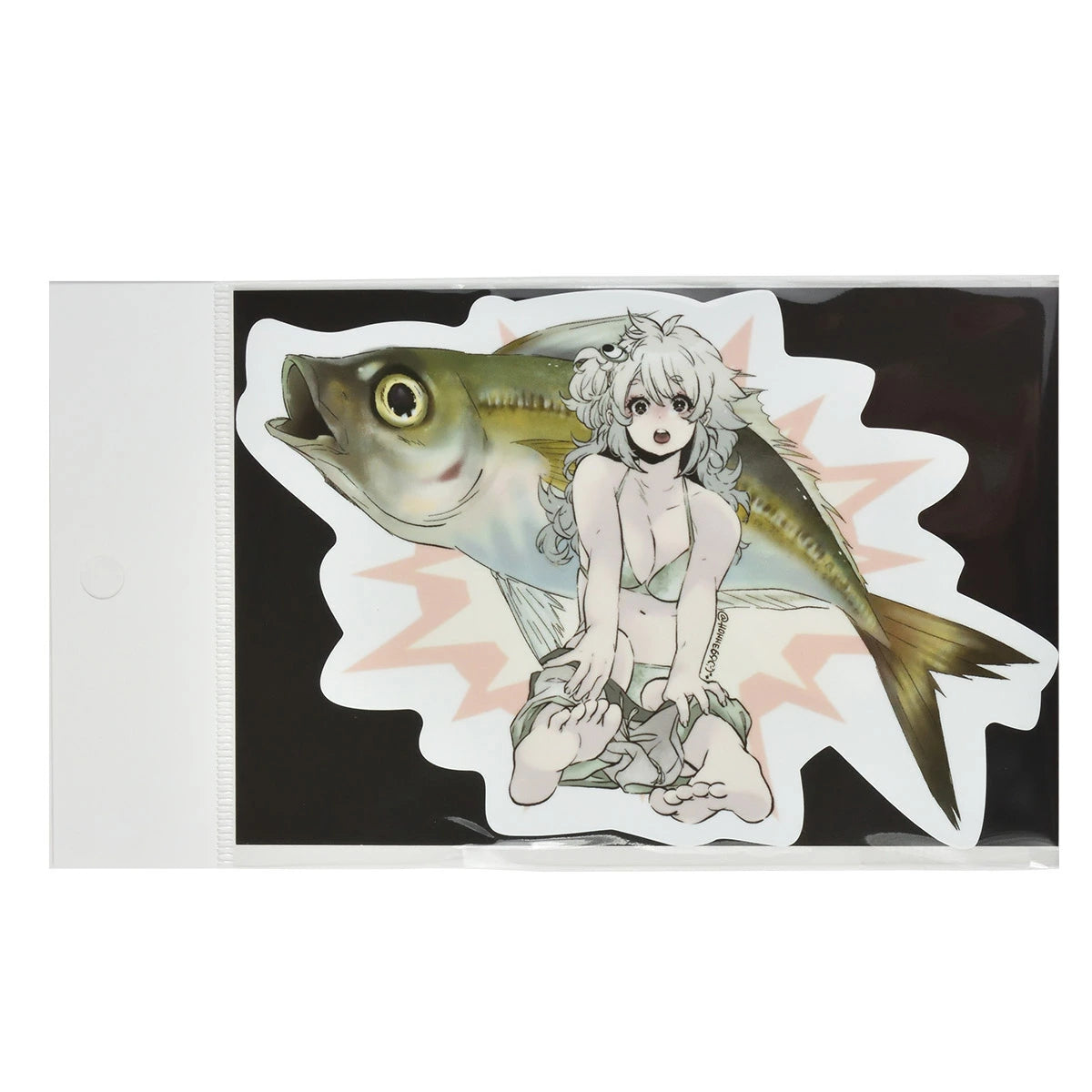 ジェイライクプロダクト @honne_69 フィッシュアートステッカー