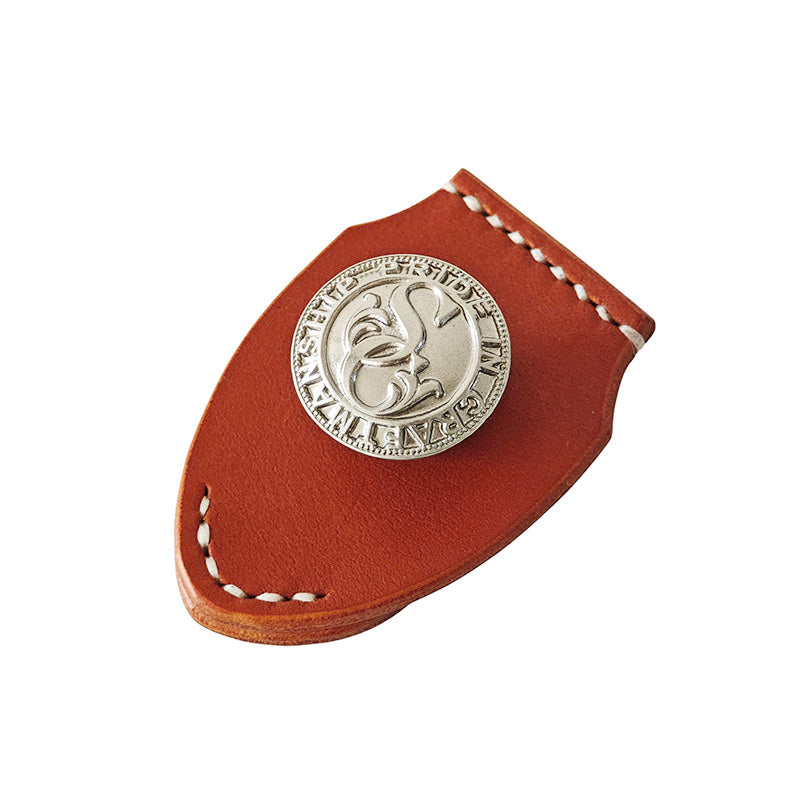 サムライクラフト フィッシュグリップホルダー 厚革ヌメ タン