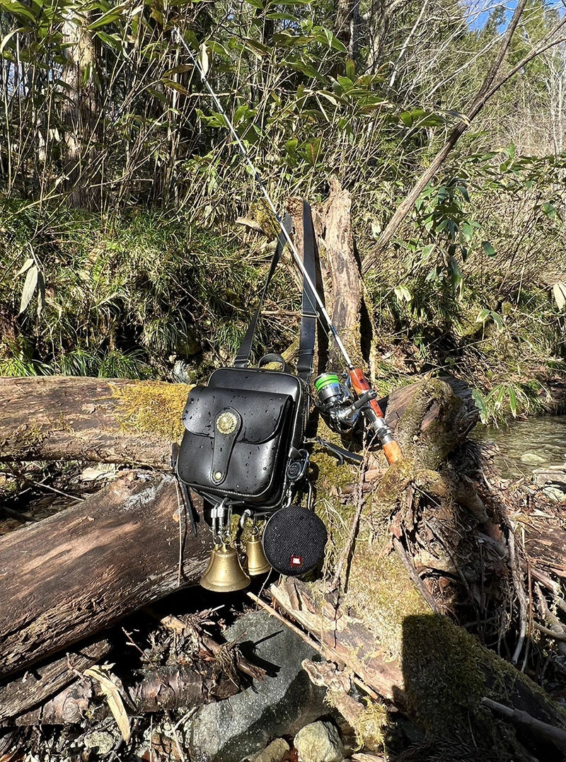 サムライクラフト フィッシングバッグ ショルダーバッグ サドルレザー オイルレザー