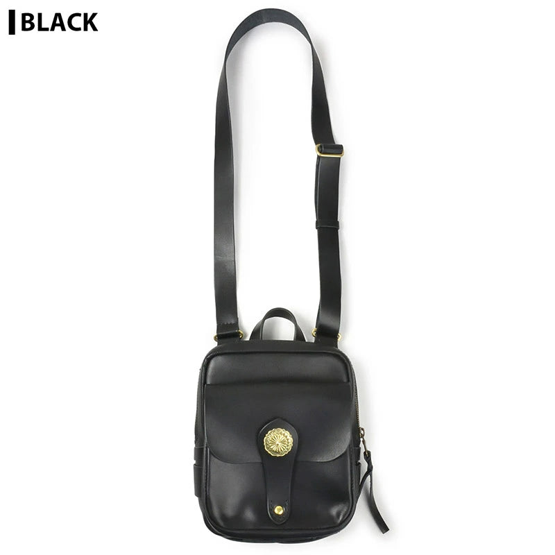 サムライクラフト フィッシングバッグ ショルダーバッグ サドルレザー オイルレザー