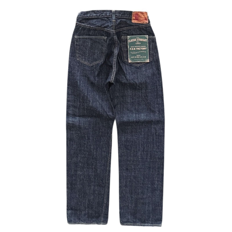 FOB FACTORY  F143 ROCKY SELVEDGE  ワイド ストレート