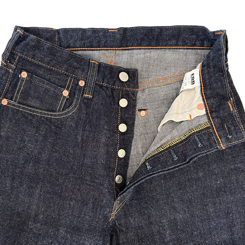 FOB FACTORY  F143 ROCKY SELVEDGE  ワイド ストレート