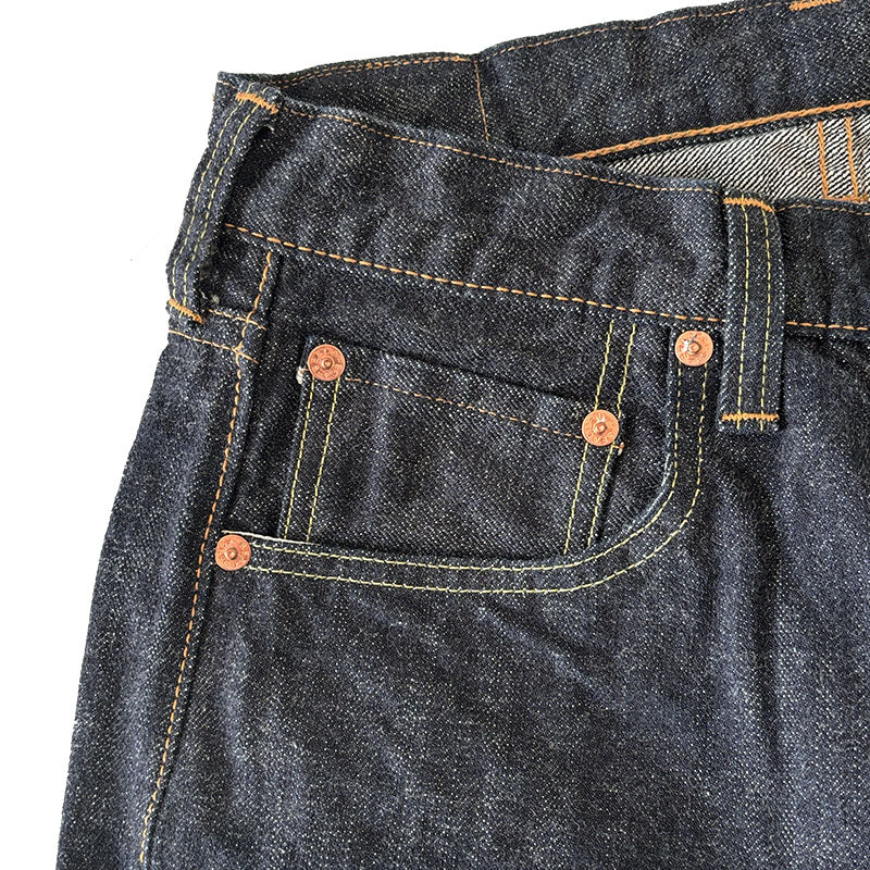 FOB FACTORY  F143 ROCKY SELVEDGE  ワイド ストレート