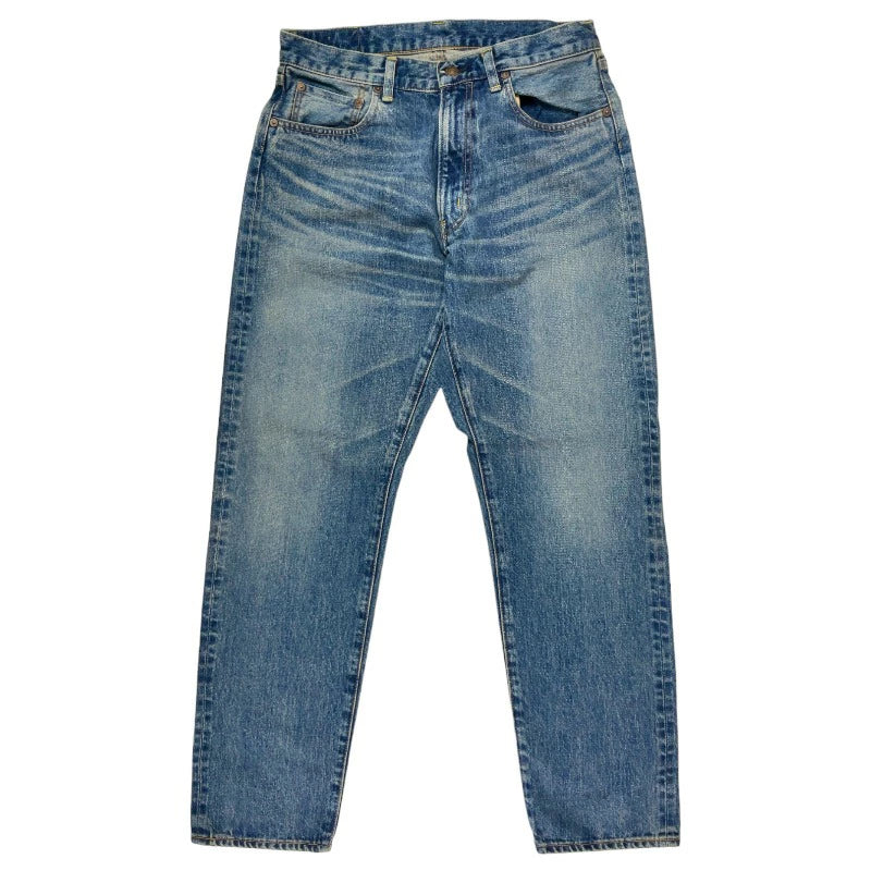 FOB FACTORY F160 66 SELVEDGE 5P セルヴィッチ 66デニム 5ポケット #SB ユーズド ウォッシュ ボトムス ジーンズ テーパード セルビッチ 日本製