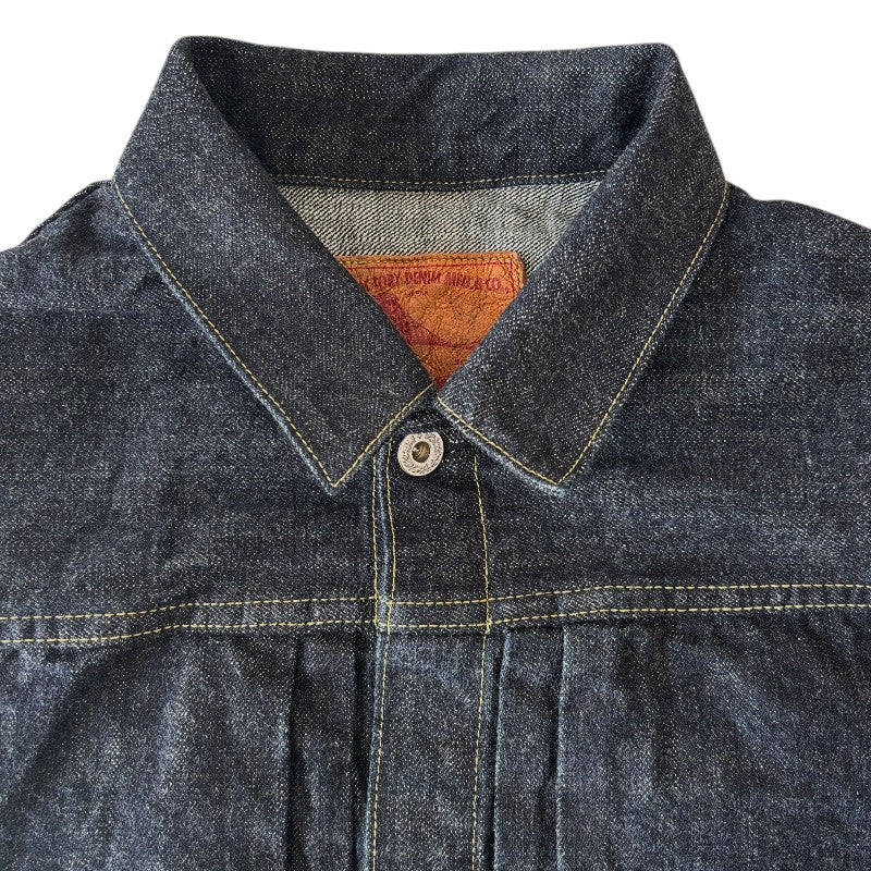 FOB FACTORY F2460 WW II 大戦 デニム ジャケット  14oz ロッキーセルビッジ
