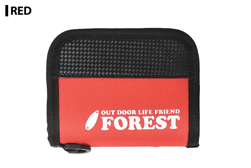 【FOREST】 フォレスト 2016 ルアーケース Ｓ ネックストラップ付 ファスナー