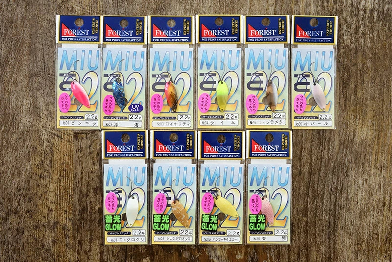 【FOREST】 フォレスト MIU ネイティブ 2.2g 第22弾カラー 限定 ルアー forest-miu-22-22