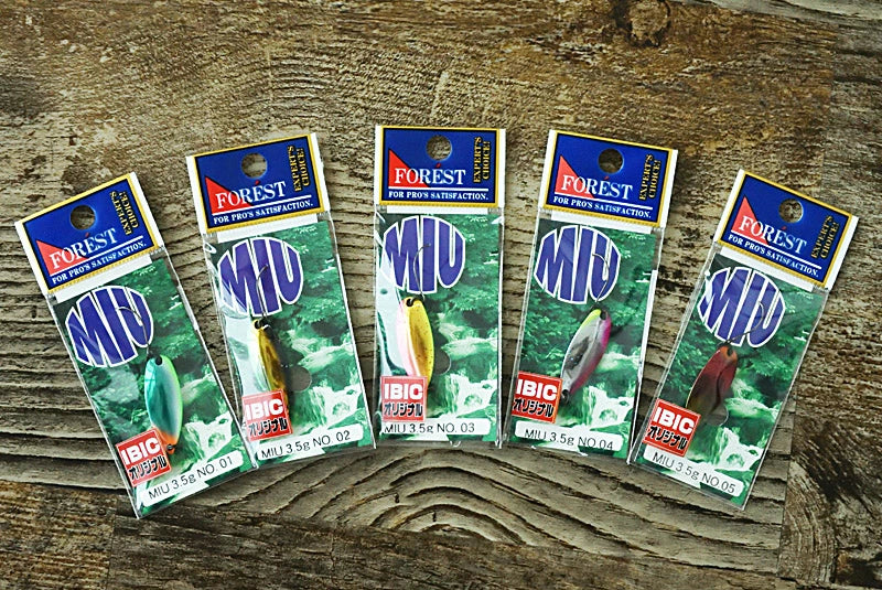 【FOREST】 フォレスト MIU ネイティブ 3.5g 限定カラー アイビック ルアー