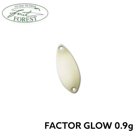 【FOREST】 フォレスト Factor ファクター 0.9g グローカラー ルアー