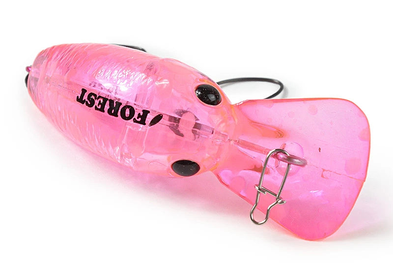 【FOREST】 フォレスト ラッキークラフトコラボ ディープクラピーフォレストカラー 3.1g 3.4mm クランク ルアー