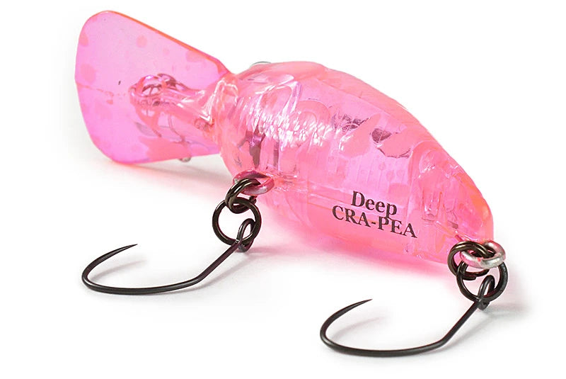 【FOREST】 フォレスト ラッキークラフトコラボ ディープクラピーフォレストカラー 3.1g 3.4mm クランク ルアー