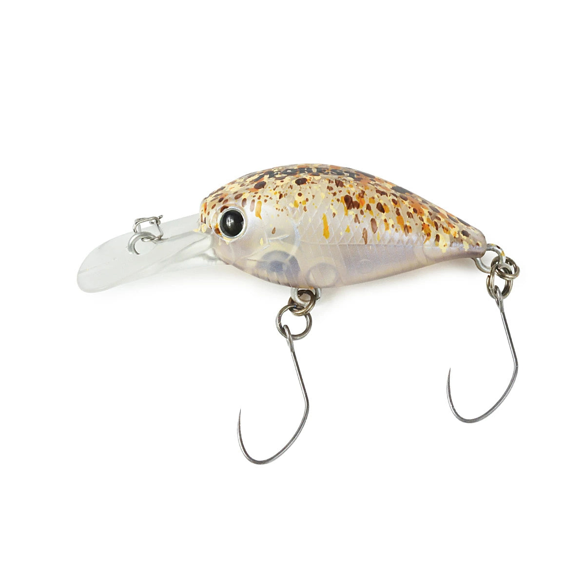 【FOREST】 フォレスト ラッキークラフトコラボ ディープクラピーフォレストカラー 3.1g 3.4mm クランク ルアー