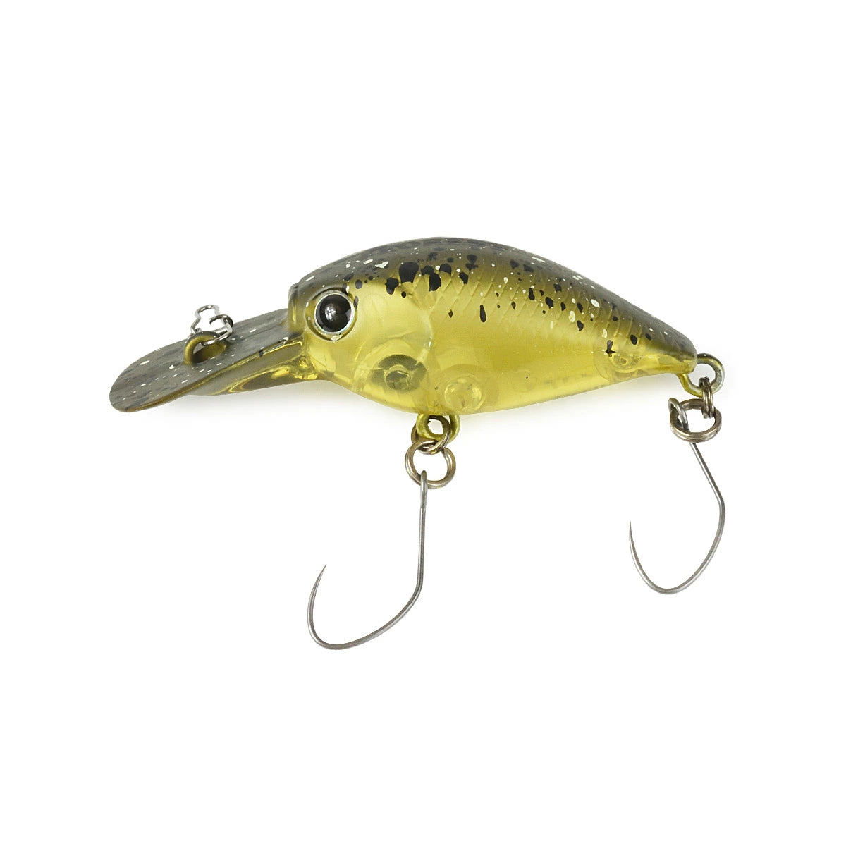 【FOREST】 フォレスト ラッキークラフトコラボ ディープクラピーフォレストカラー 3.1g 3.4mm クランク ルアー