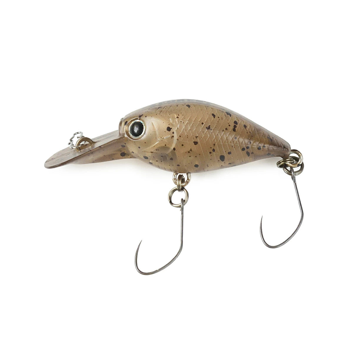 【FOREST】 フォレスト ラッキークラフトコラボ ディープクラピーフォレストカラー 3.1g 3.4mm クランク ルアー